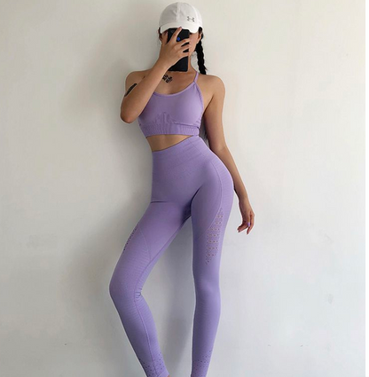 Studio Set — High-Waist Leggings & Sports Bra