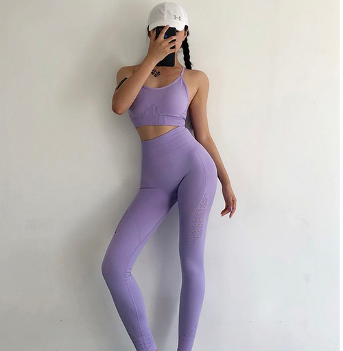 Studio Set — High-Waist Leggings & Sports Bra