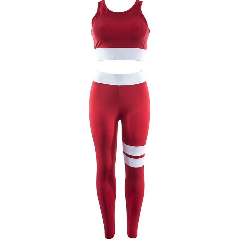 Backless Yoga Set