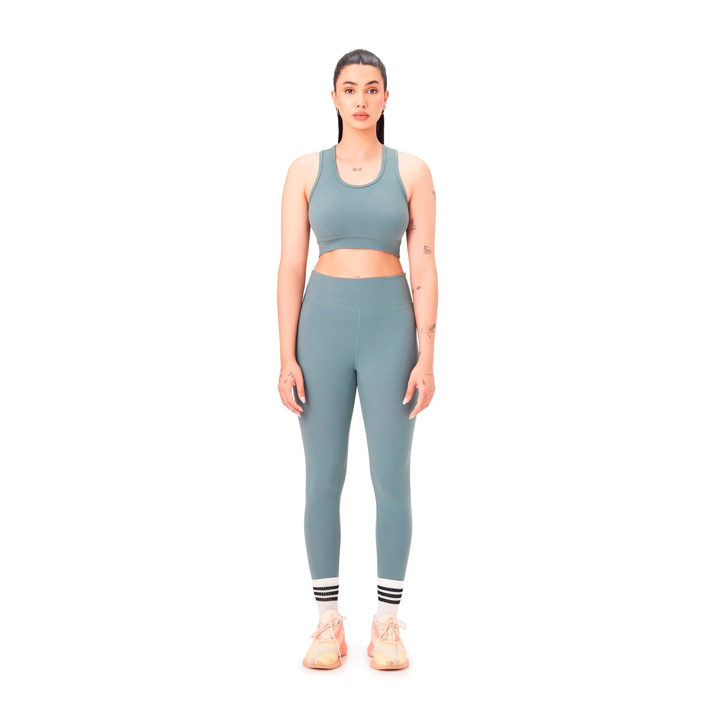 Open-Back Sports Bra & Legging Set