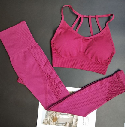 Studio Set — High-Waist Leggings & Sports Bra
