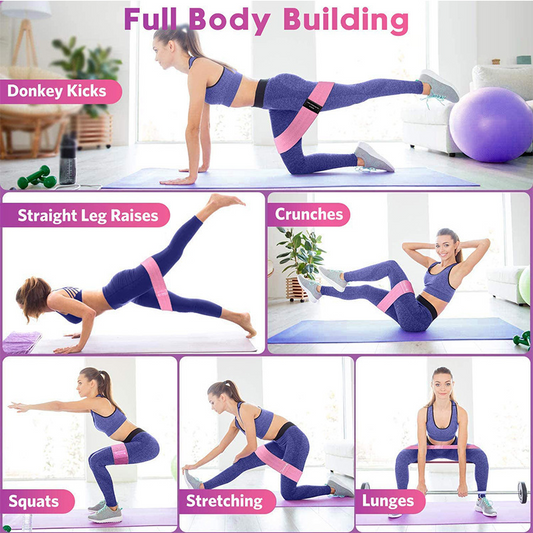 Fabric Booty Resistance Bands